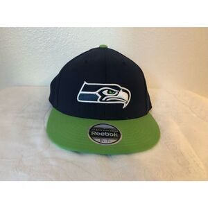 5/$25 SALE Reebok NFL Seattle Seahawks 210 Fitted Cap Hat